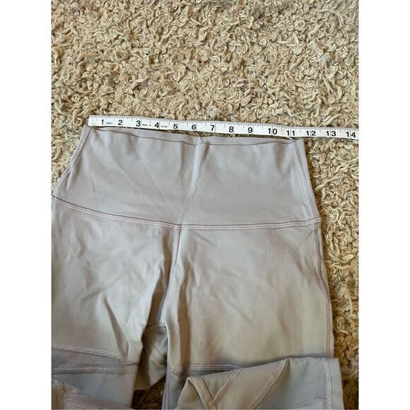 LULULEMON Wunder Under High Rise Grey Tech Mesh‎ Legging size 6 - Picture 4 of 7